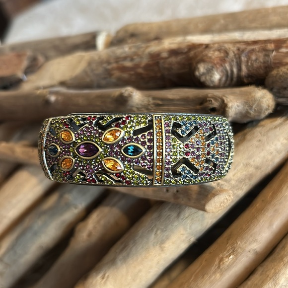 Vintage Heidi Daus Cuff with Hidden Watch - Picture 3 of 6